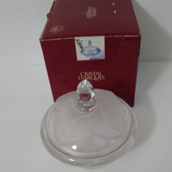 Vintage Cristal D’arques Candy Dish - Picture 9 of 13